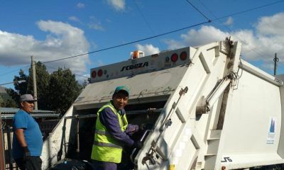Servicio de recolección de residuos en Esquel