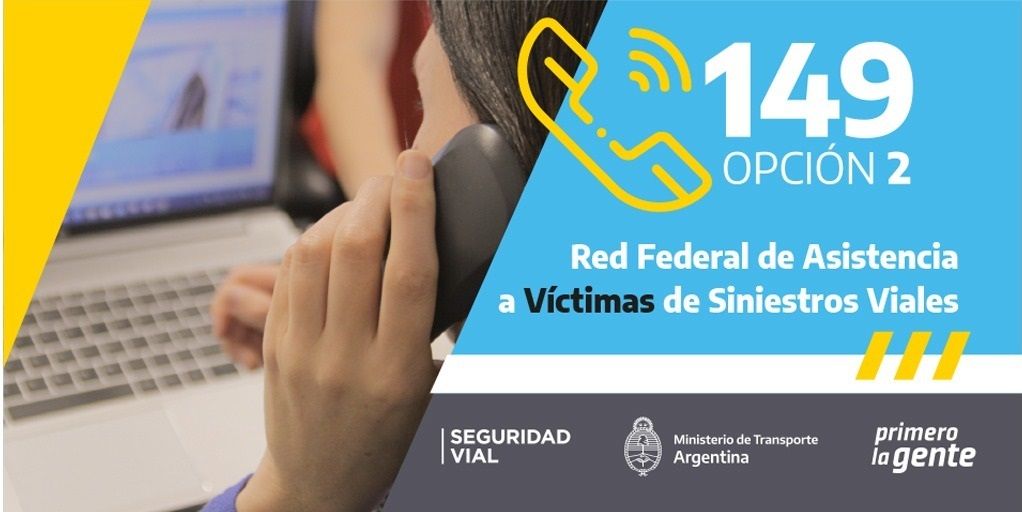 700 víctimas de siniestros viales recibieron apoyo de la ANSV