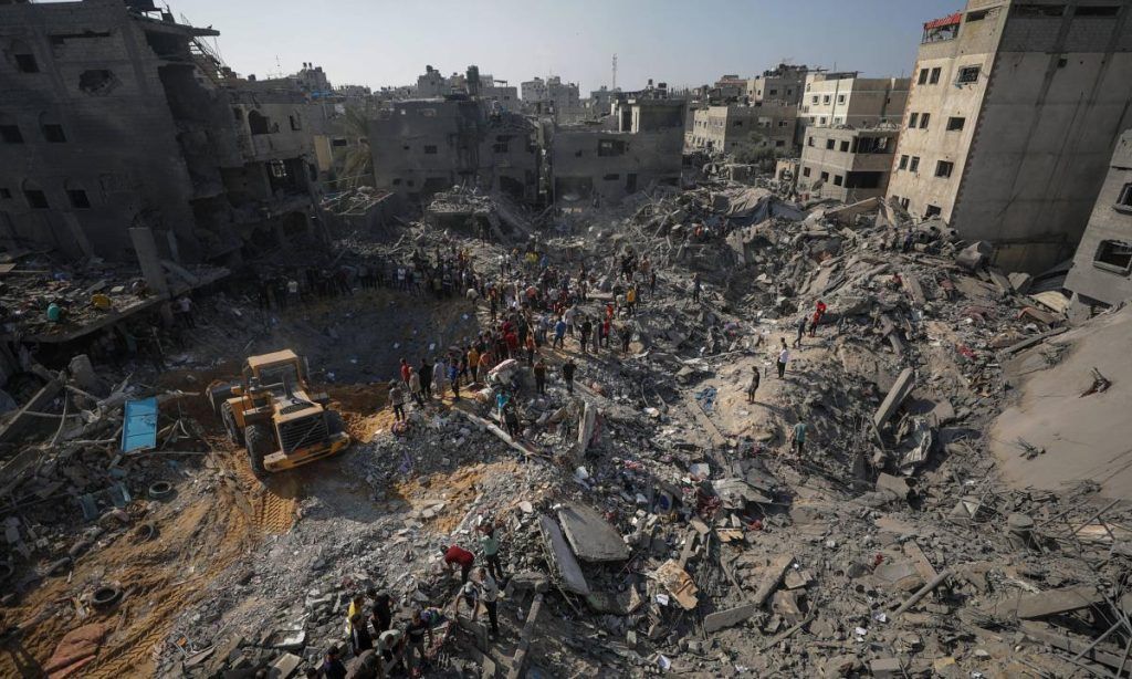 franja de gaza nuevo bombardeo 27 victimas