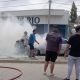 Incendio vehicular en Comodoro Rivadavia