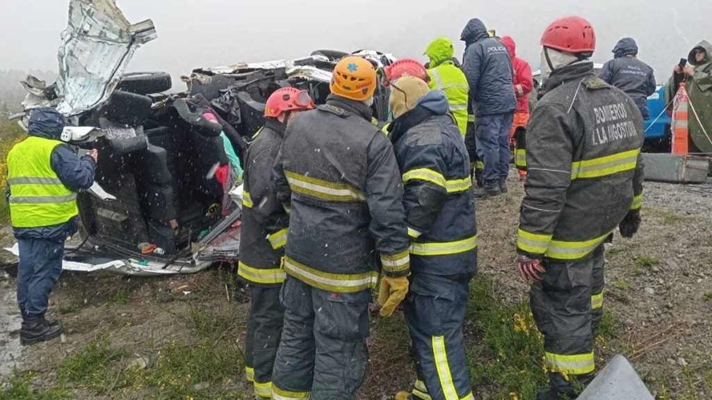 Tragedia en la Ruta 40: Falleció el chofer de la combi aumentando a siete las víctimas