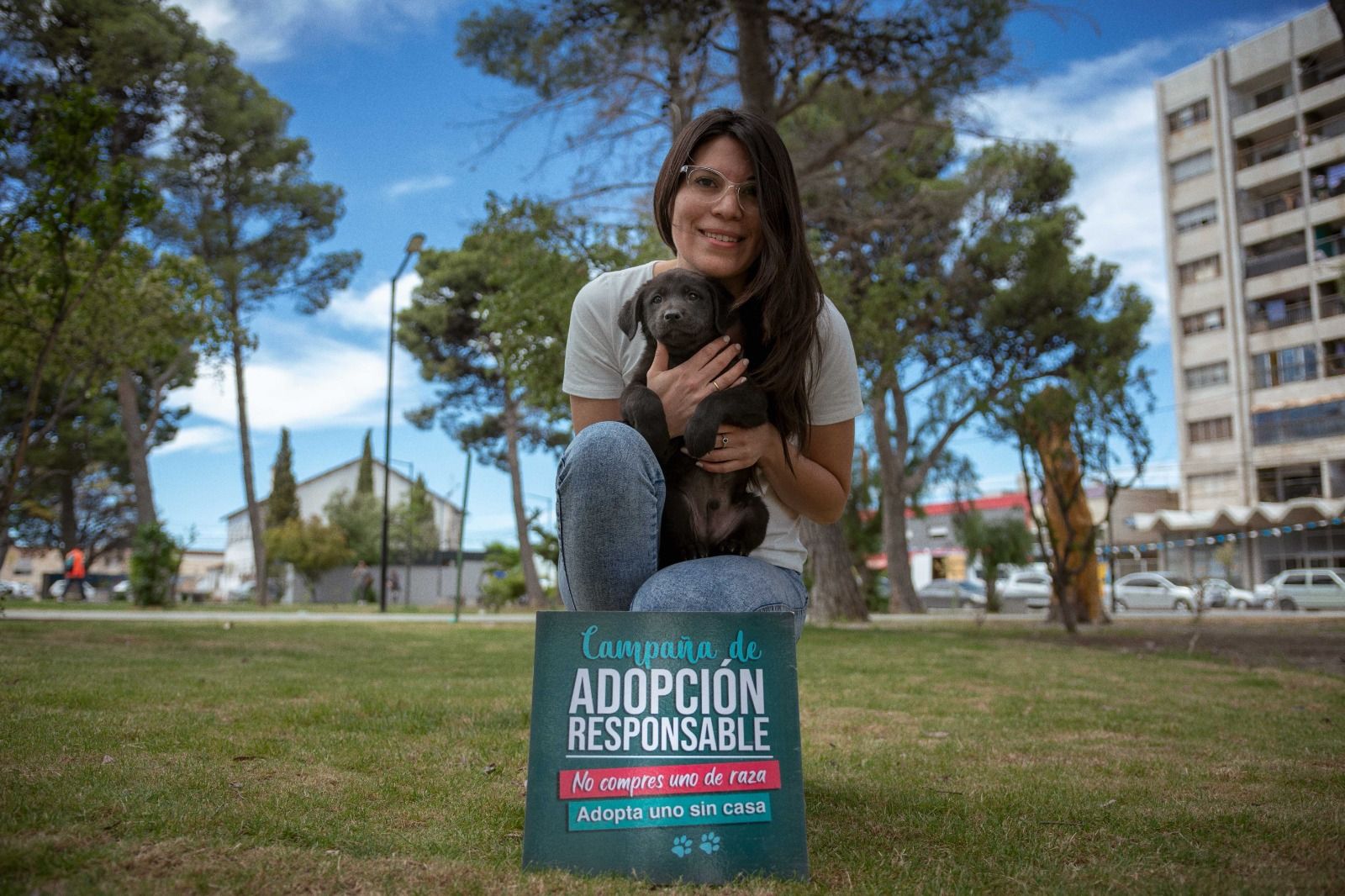 Se realizó en Rawson la Campaña de adopción responsable de mascotas