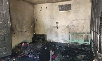 Incendio intencional en vivienda de Comodoro Rivadavia
