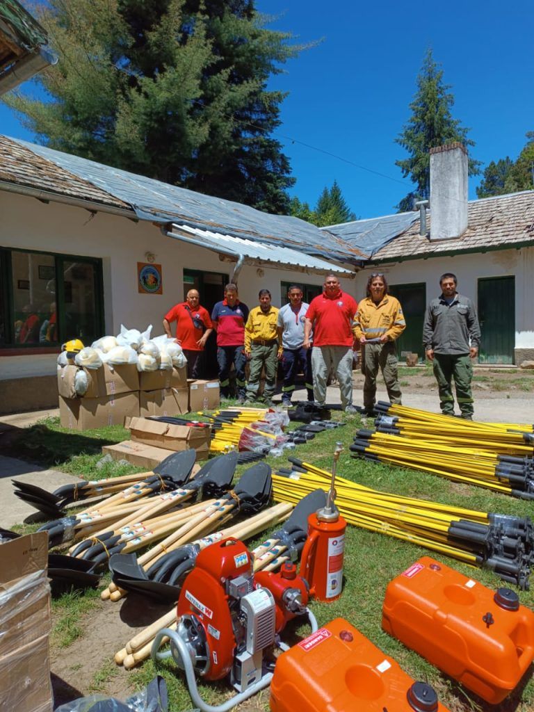equipamiento incendios forestales