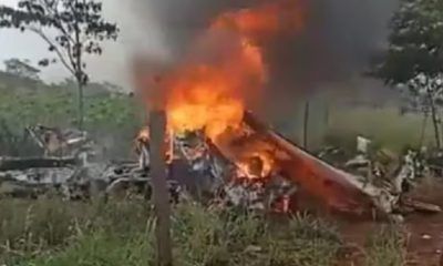 Al menos cuatro muertos, entre ellos un diputado, en accidente de una avioneta en Paraguay