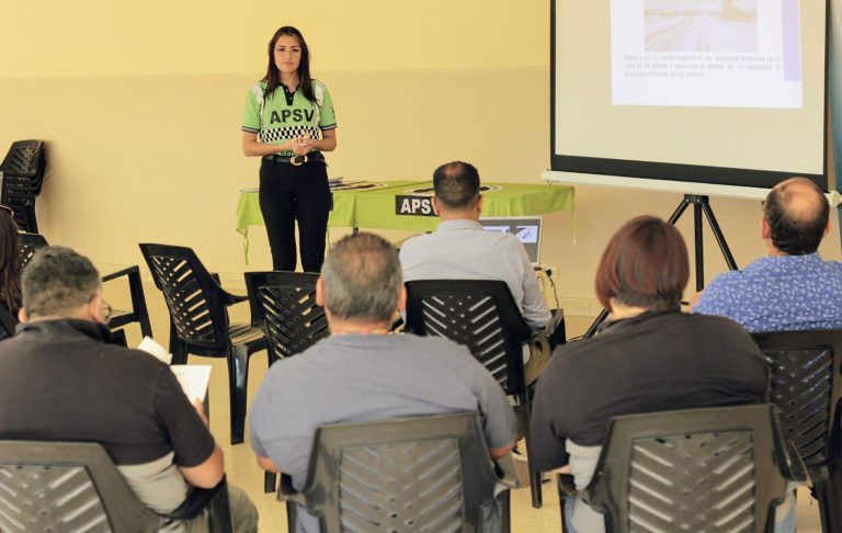 Dictaron una capacitación para operadores de licencia de conducir