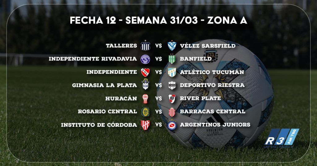 Fecha 12 - Zona A - Copa de la Liga Profesional