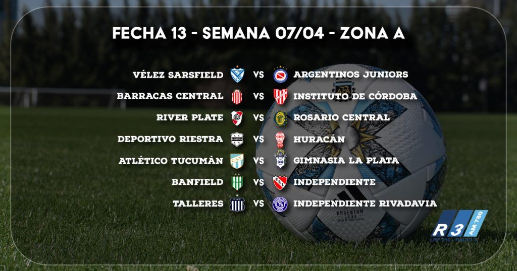 Fecha 13 - Zona A - Copa de la Liga Profesional
