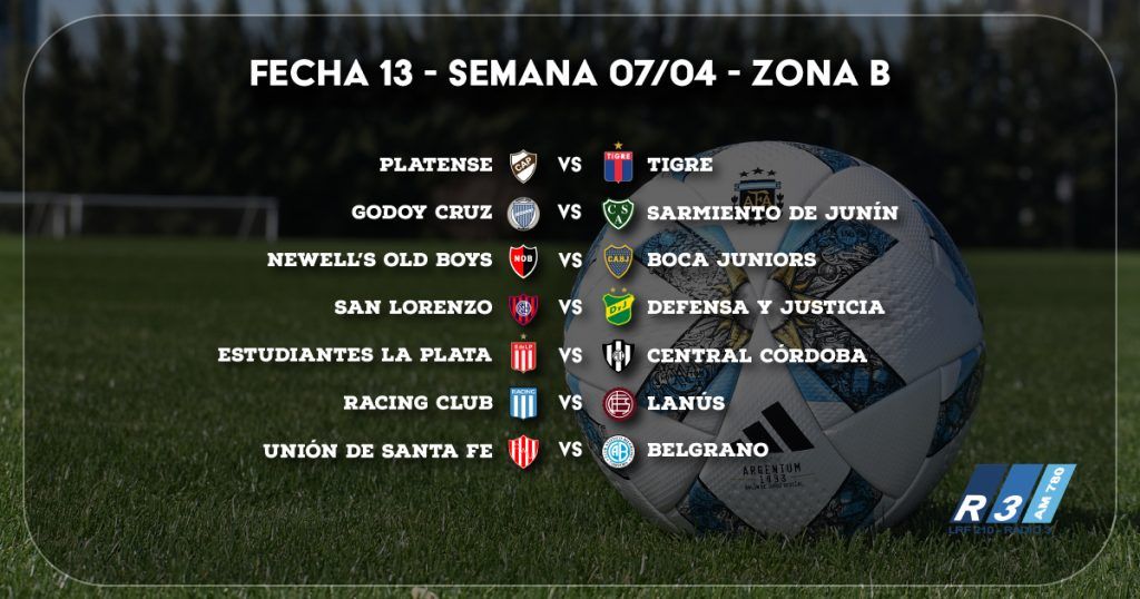 Fecha 13 - Zona B - Copa de la Liga Profesional