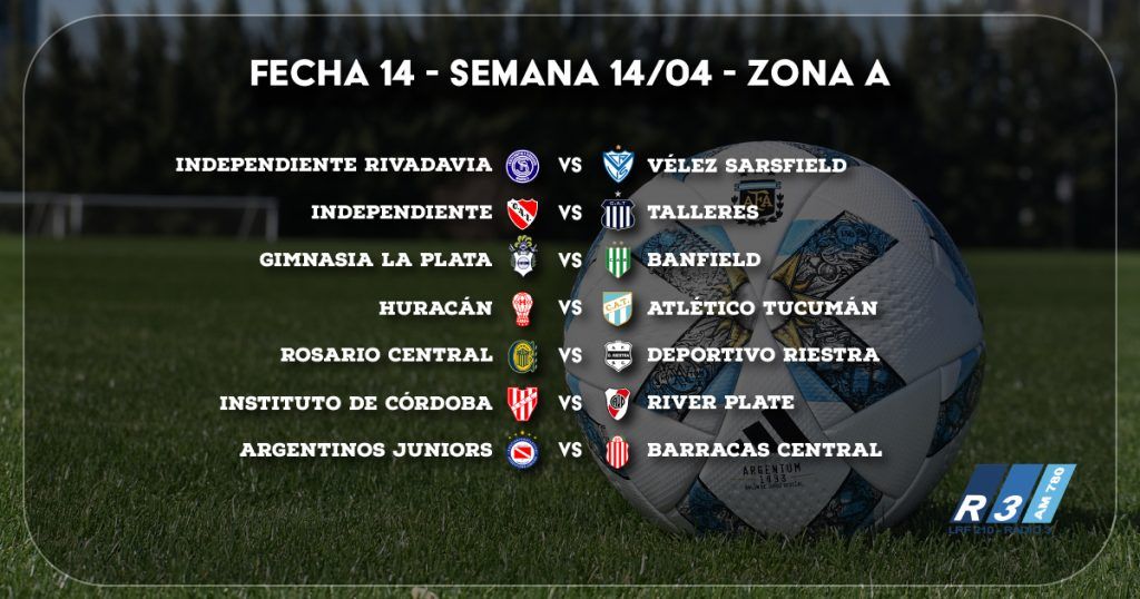 Fecha 14 - Zona A - Copa de la Liga Profesional