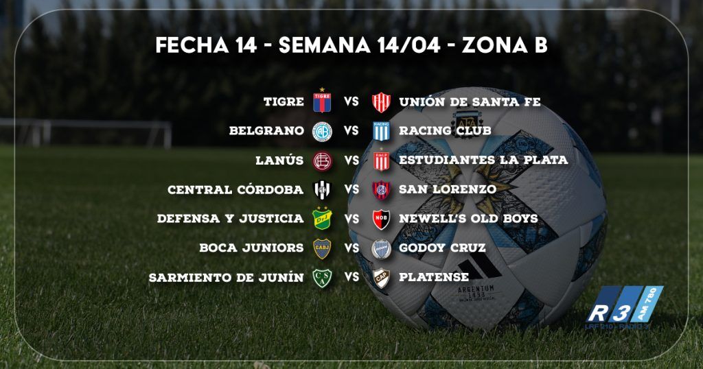 Fecha 14 - Zona B - Copa de la Liga Profesional
