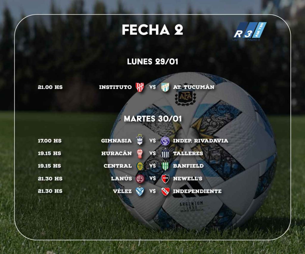 Fecha 2 - Copa LPF 2024