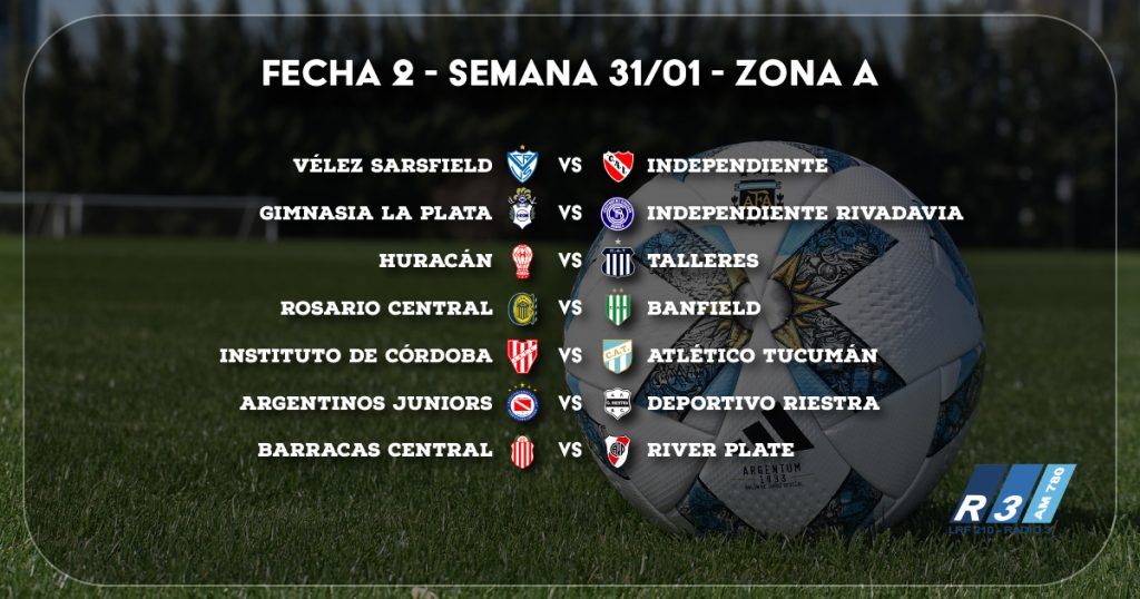 Fecha 2 - Zona A - Copa de la Liga Profesional
