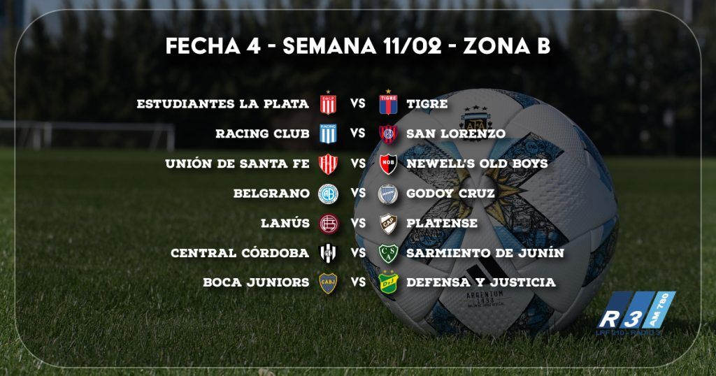 Fecha 4 - Zona B - Copa de la Liga Profesional