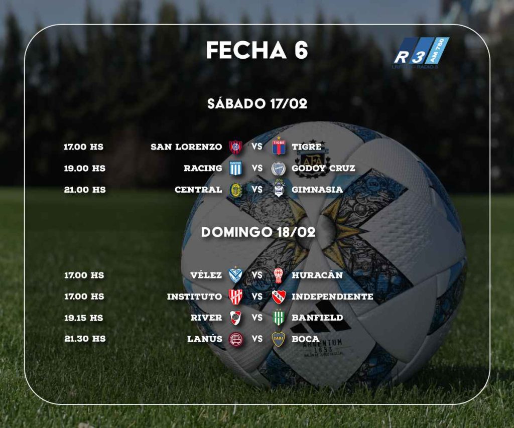 Fecha 6 - Copa LPF 2024
