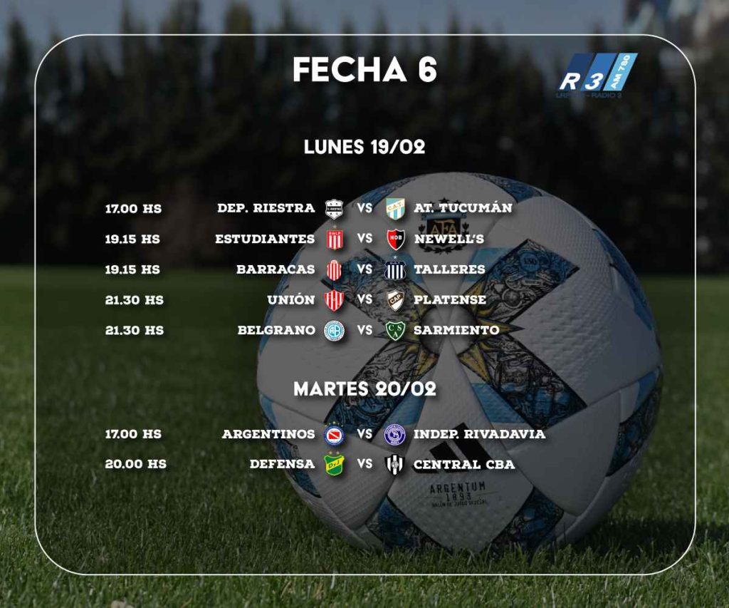 Fecha 6 - Copa LPF 2024
