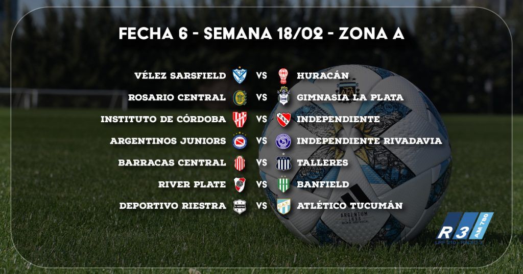 Fecha 6 - Zona A - Copa de la Liga Profesional