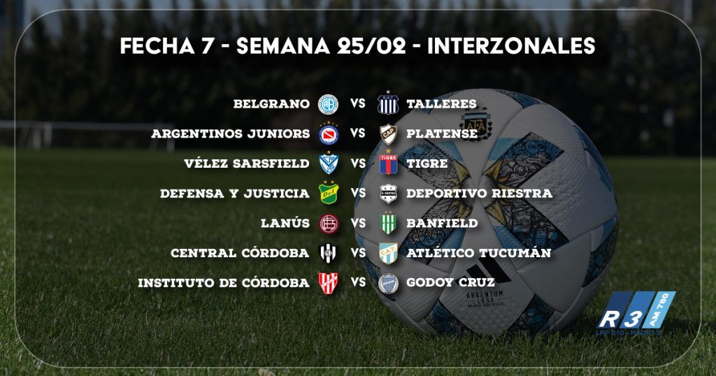 Fecha 7 - Interzonales - Copa de la Liga Profesional