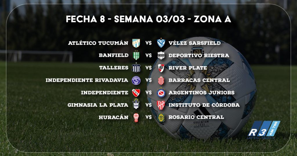 Fecha 8 - Zona A - Copa de la Liga Profesional