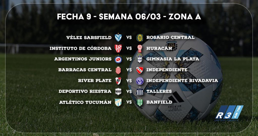 Fecha 9 - Zona A - Copa de la Liga Profesional