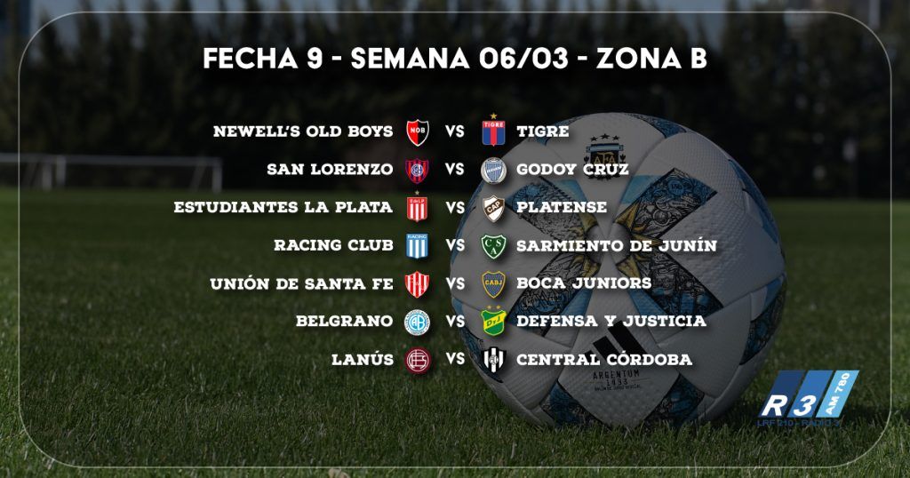 Fecha 9 - Zona B - Copa de la Liga Profesional