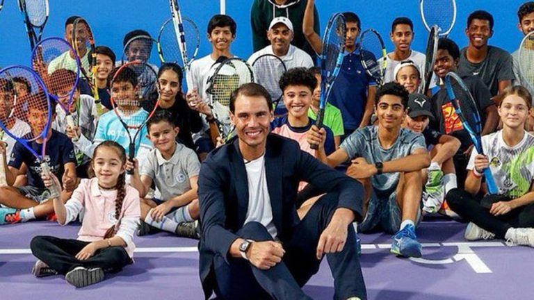Rafael Nadal, embajador de la Federación Saudita de Tenis