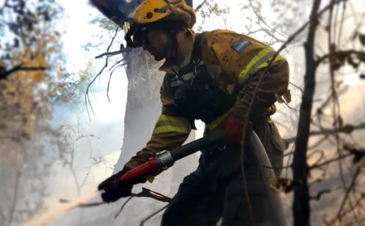 Incendio en Los Alerces: comenzaron a evacuar familias y el fuego se extiende sobre el río Percy