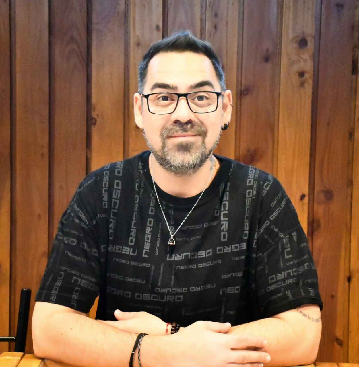 Subsecretario de Cultura de Esquel, Enrique Castro.