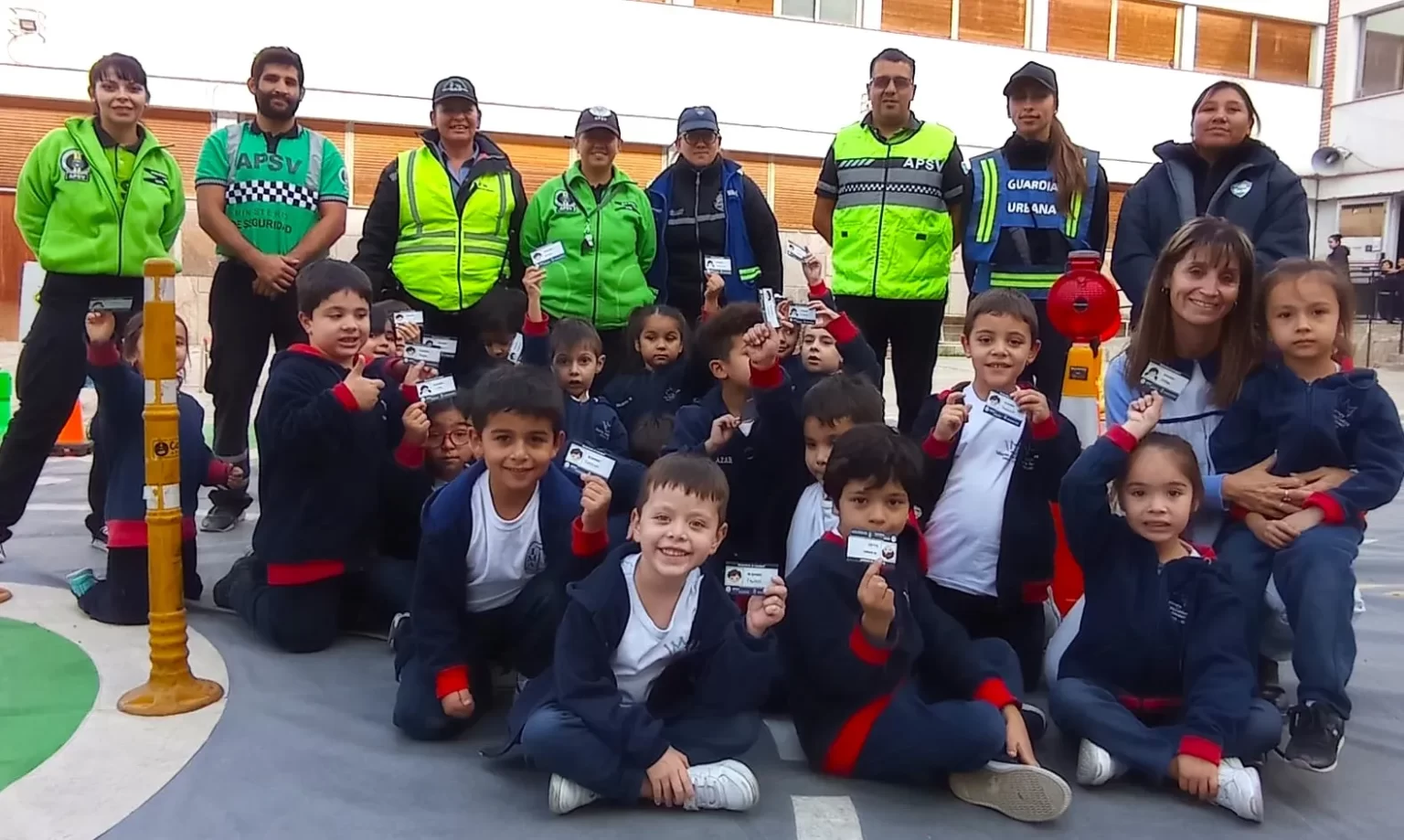 Parque Temático Vial, seguridad vial, educación vial, Trelew, Colegio María Auxiliadora, licencias simbólicas, prevención de accidentes, Gobierno Provincial