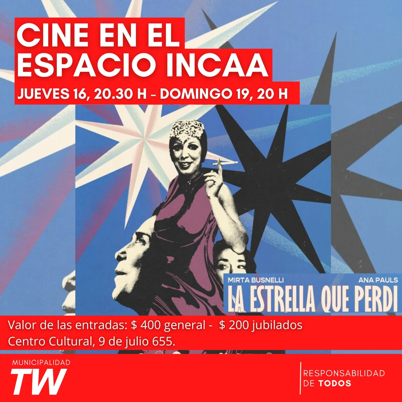 Las películas que se proyectarán en el Espacio INCAA.