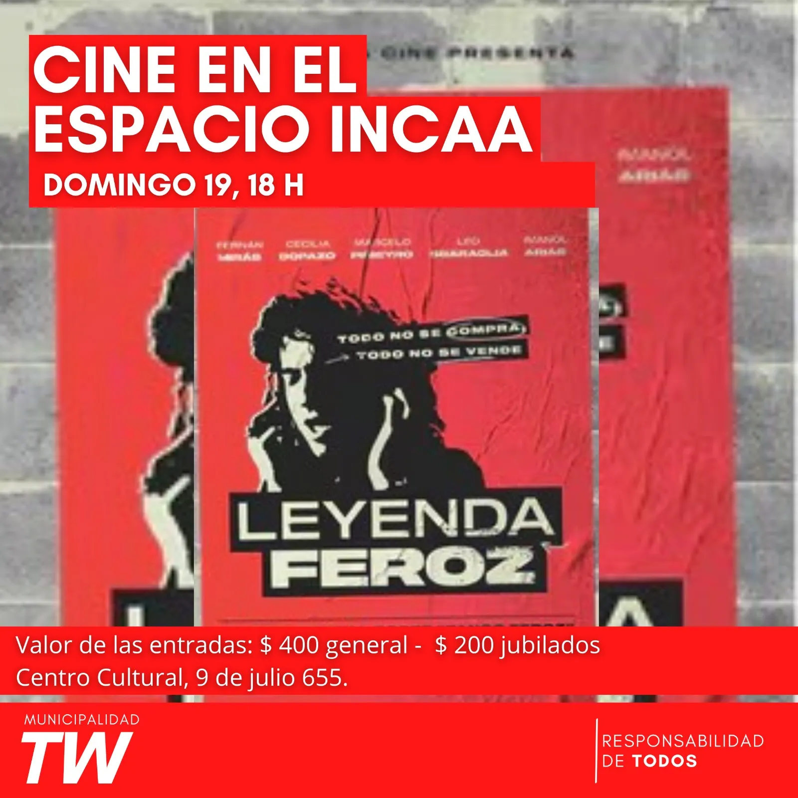Las películas que se proyectarán en el Espacio INCAA.