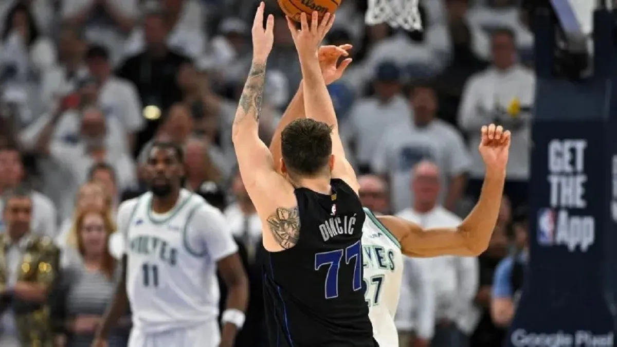 Doncic anota 32 puntos y un triple increíble en la final de la NBA ...