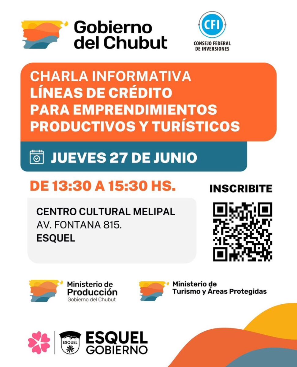 Charlas informativas sobre líneas de créditos para emprendimientos productivos y turísticos