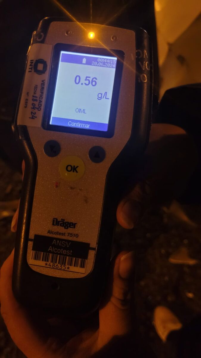 Conductor ebrio y sin seguro protagonizó un accidente