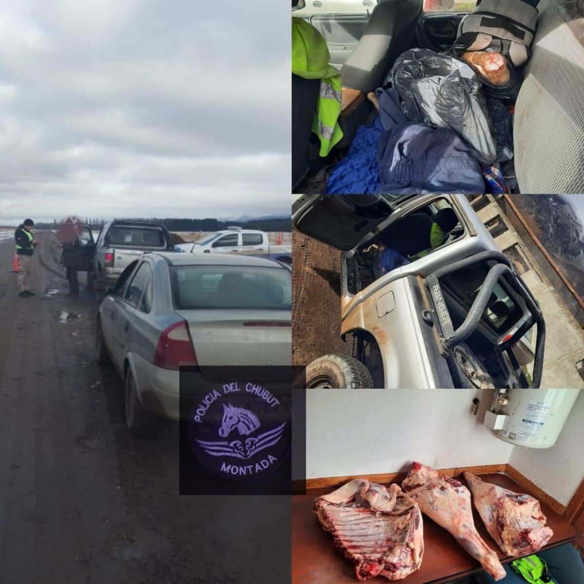 Decomisaron carne bovina transportada de manera irregular