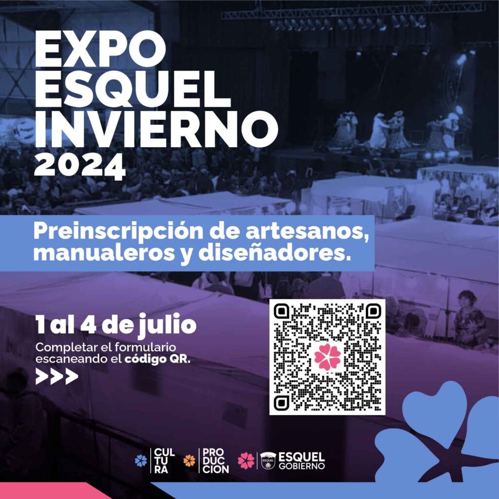 El municipio de Esquel invita a artesanos, diseñadores y productores locales a preinscribirse para la Expo Esquel Invierno 2024, con stands gratuitos y bonificaciones especiales para participantes.
