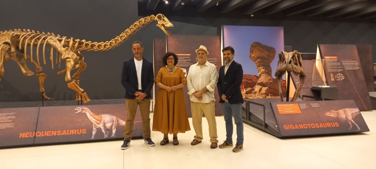 La exhibición "Dinosaurios de la Patagonia" continúa viajando por el mundo
