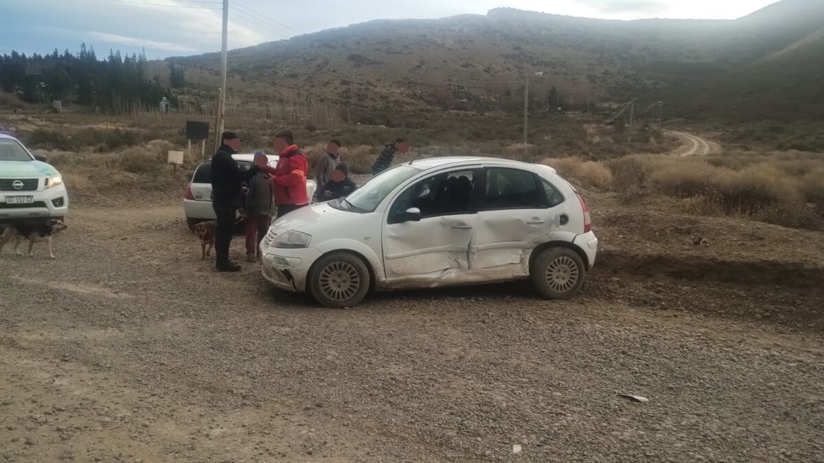 Accidente de tránsito dejó a un conductor hospitalizado