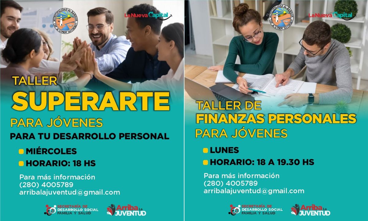 DATO Abren inscripciones a talleres destinados a jóvenes