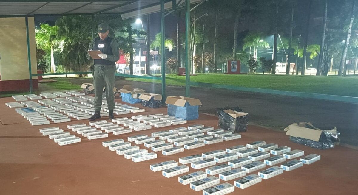 Decomisan mercadería de contrabando valuada en una cifra millonaria