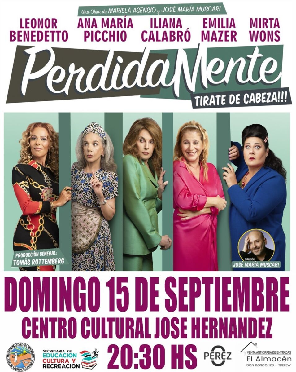 "Perdida Mente" llega al Centro Cultural por primera vez