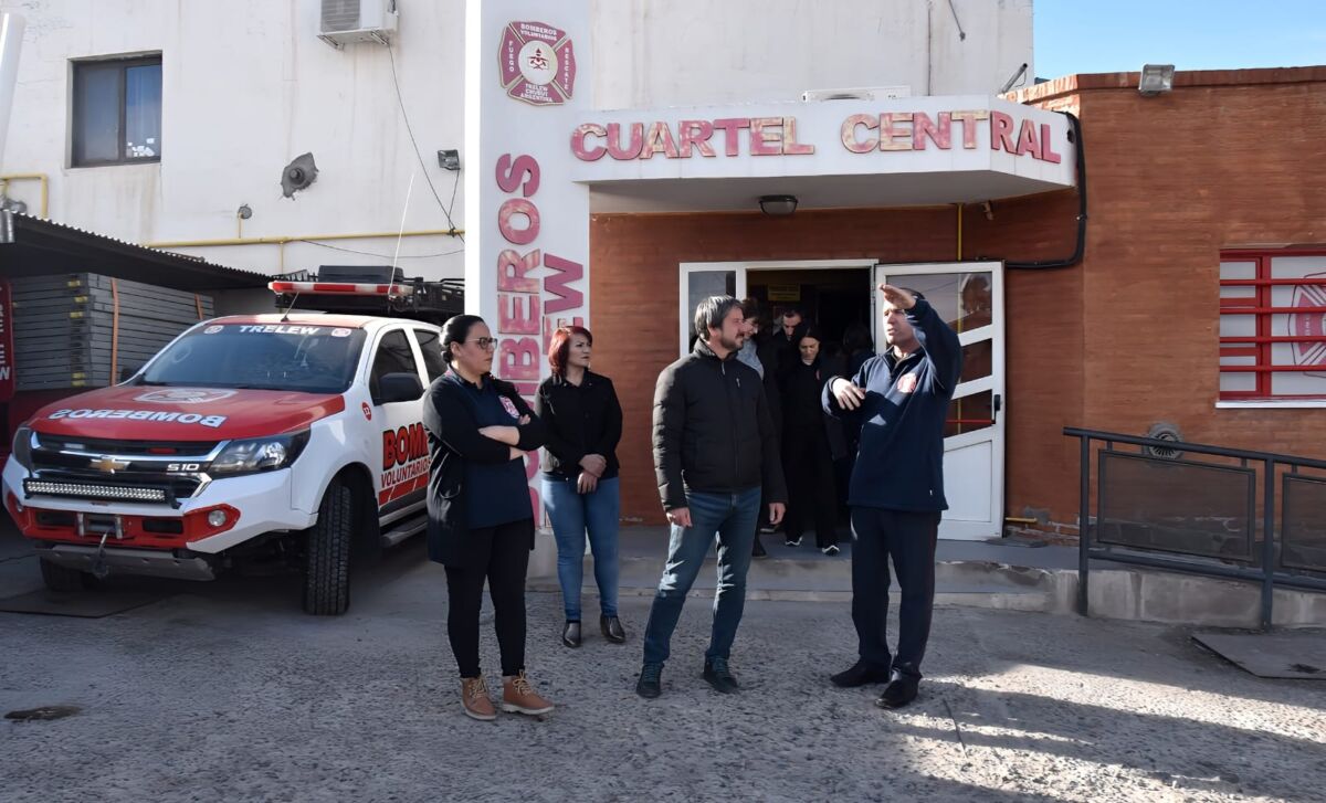 Bomberos Voluntarios de Trelew incorporarán una nueva autobomba