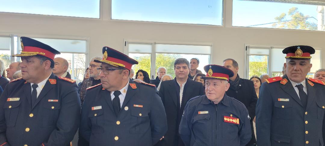 Inauguración de obras para Bomberos Voluntarios en Comodoro