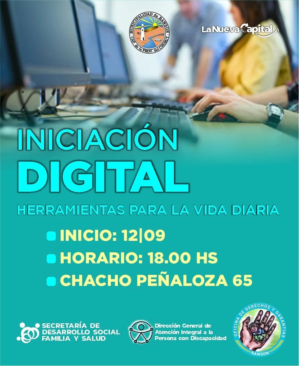 Lanzan nuevo taller de tecnología para personas con discapacidad