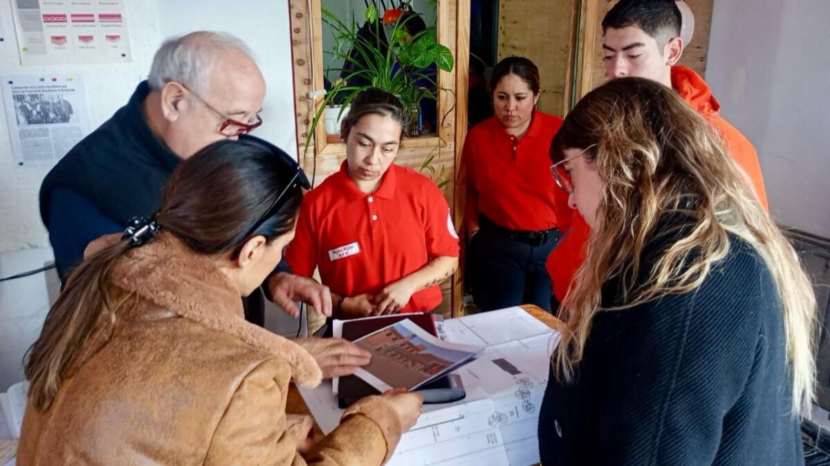 Se presentó el proyecto del nuevo cuartel de Bomberos en Camarones