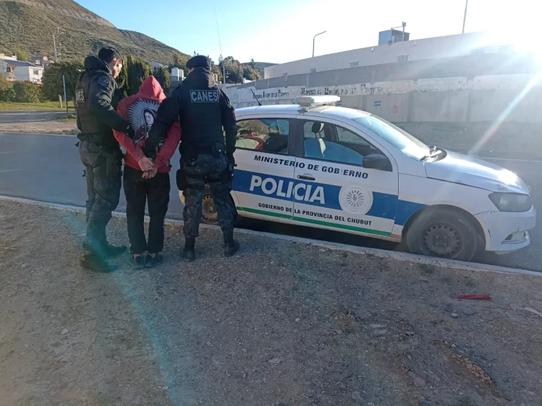 Atraparon a un hombre con pedido de captura en Comodoro