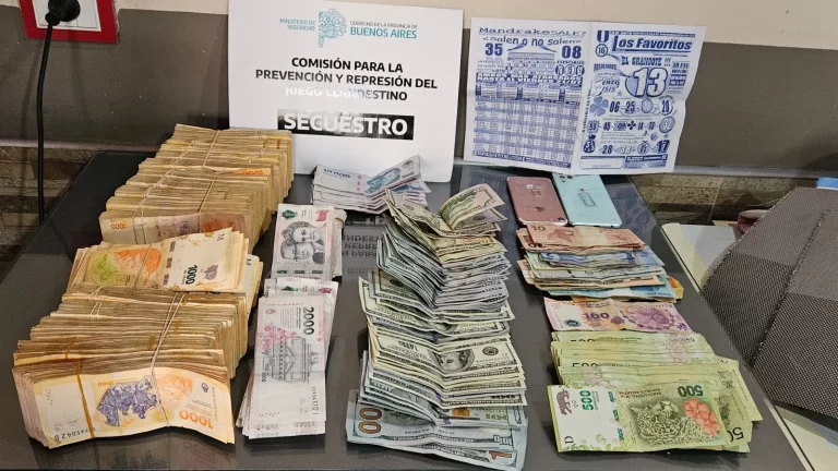Incautan más de $200 millones en operativo contra casino online ilegal