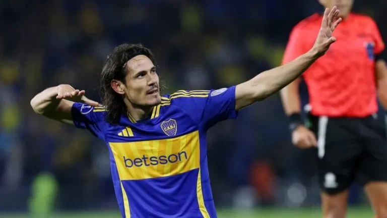 Cavani y su mala racha goleadora en Boca