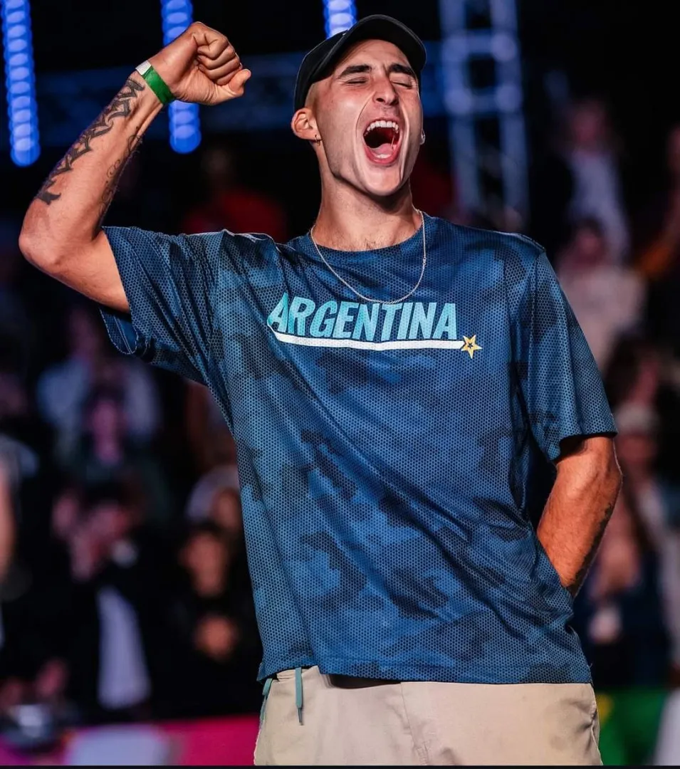 Skater argentino ganó la de plata en los World Skate Games 2024