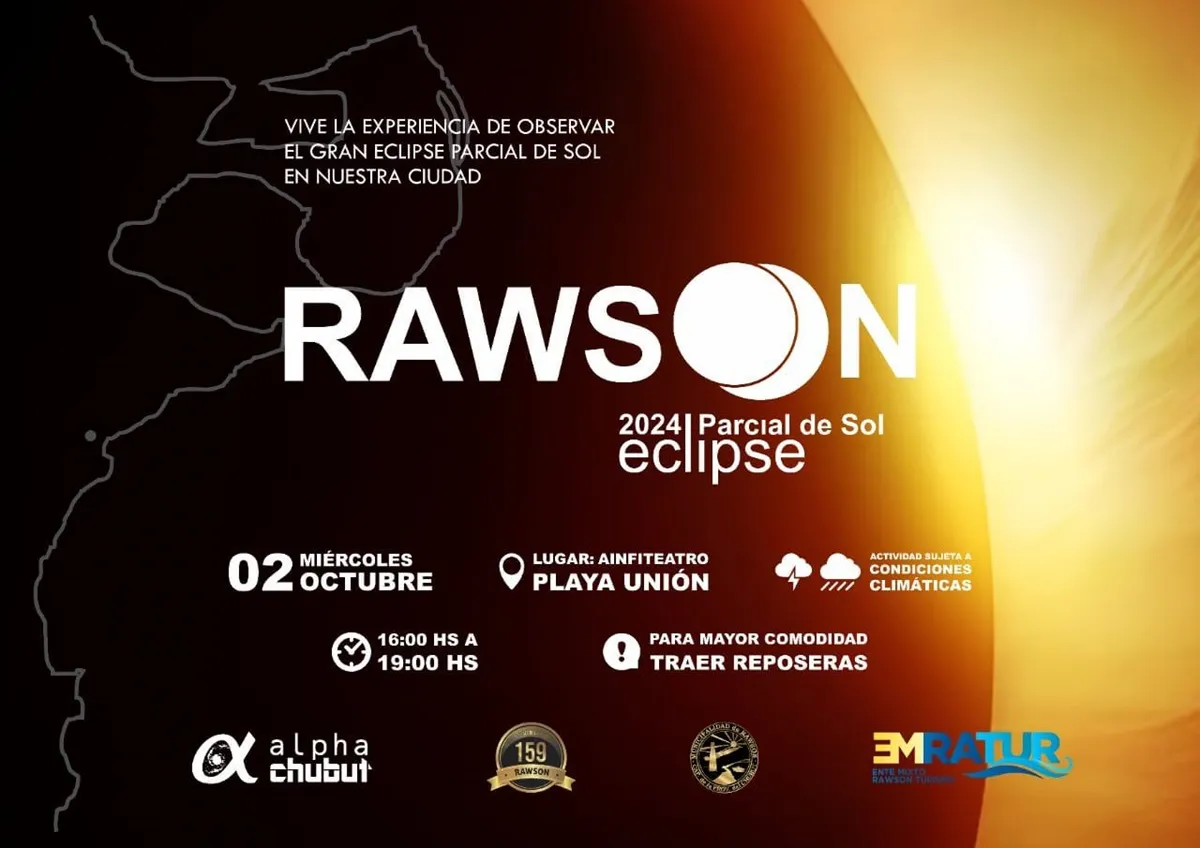 Viví el Eclipse Parcial de Sol en el Anfiteatro de Playa Unión